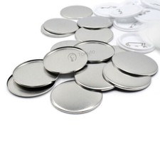 32mm Badge Button Pin Parts 100 Complete Sets DIY Supplies For Button Maker