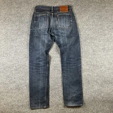 Unbranded Brand Jeans Mens 30x32 UB201 14.5oz Selvedge Denim Tapered Button Fly