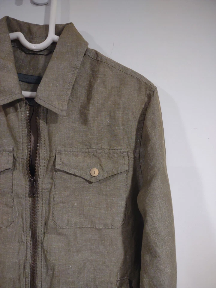 John Varvatos Santiago Linen Shirt Jacket ~ Men's Euro 44/ US XS - Image 3 of 4