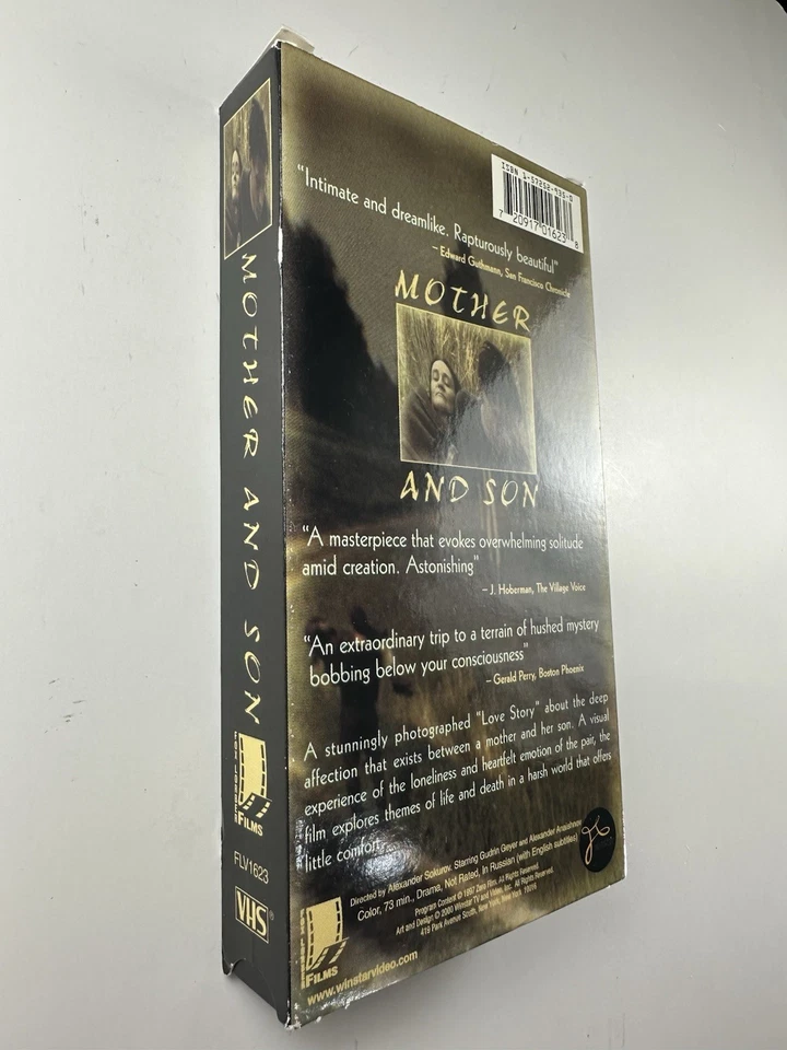 Mother And Son VHS Alexander Sokurov Fox Lorber Films Subtitles RARE - Image 4 of 4