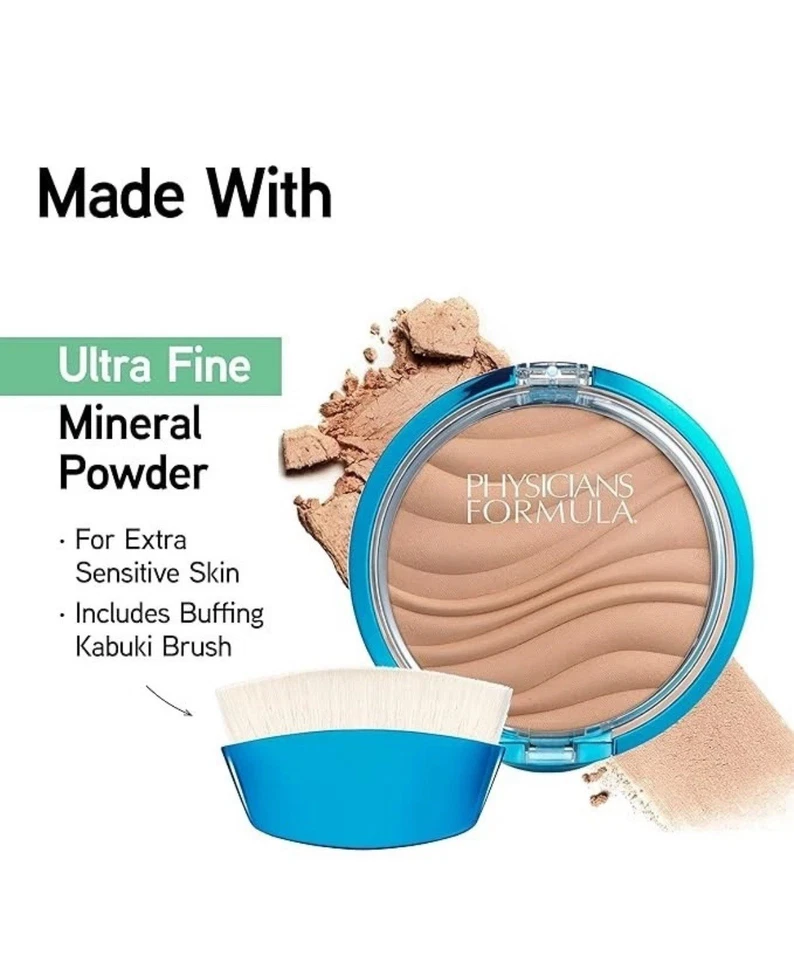 Physicians Formula Mineral Wear Talc-Free Mineral Airbrushing Pressed Powder NEW - Image 4 of 4
