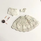 Vintage Barbie #921 Floral Petticoat Lingerie Set Mattel 1959 Comb Brush Mirror