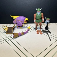 Storm Collectibles  Golden Axe  Gilius Thunderhead & ChickenLeg Complete