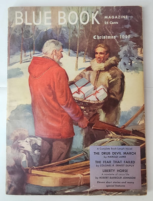 Blue Book Magazine of Adventure in Fact and Fiction December 1949 Pulp Magazine