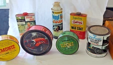 Vtg Pre Bar Code 1970s Garage Man Cave Hot/ Rat Rod Car care Garry Amway Simoniz