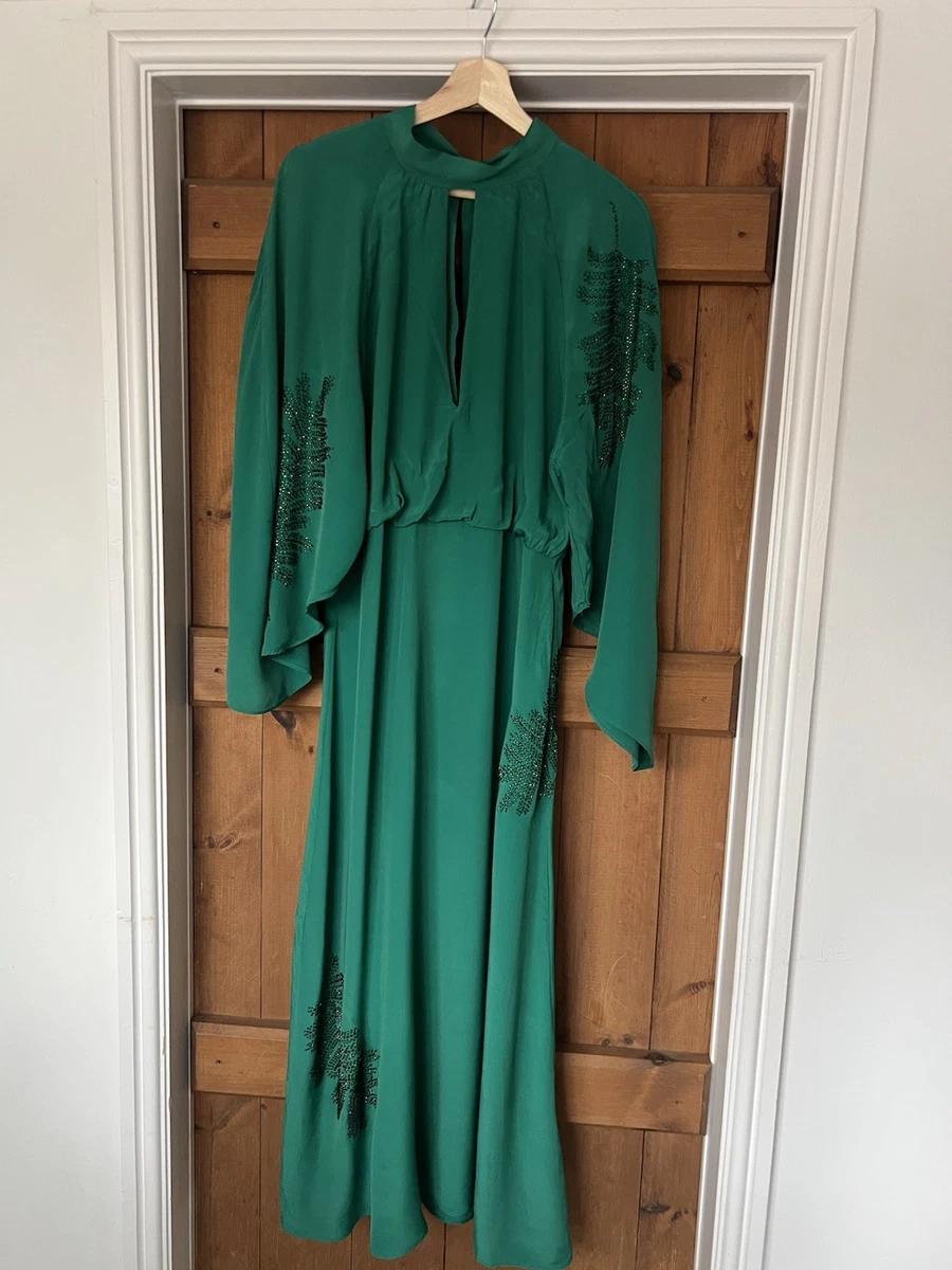 Zara Silk Green Dresses for Women for sale | eBay UK