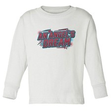 An Angels Dream Graphic - Atlanta Hoops Inspired Toddler Long Sleeve TShirt
