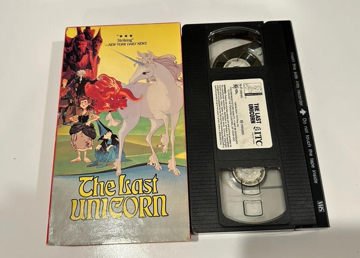 The Last Unicorn VHS Tapes for sale - eBay