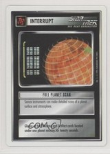 1994 Star Trek CCG: 1st Edition Premiere White Border Full Planet Scan