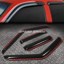 FOR 95-01 BLAZER/JIMMY SMOKE TINT WINDOW VISOR SHADE/SUN WIND/RAIN DEFLECTOR
