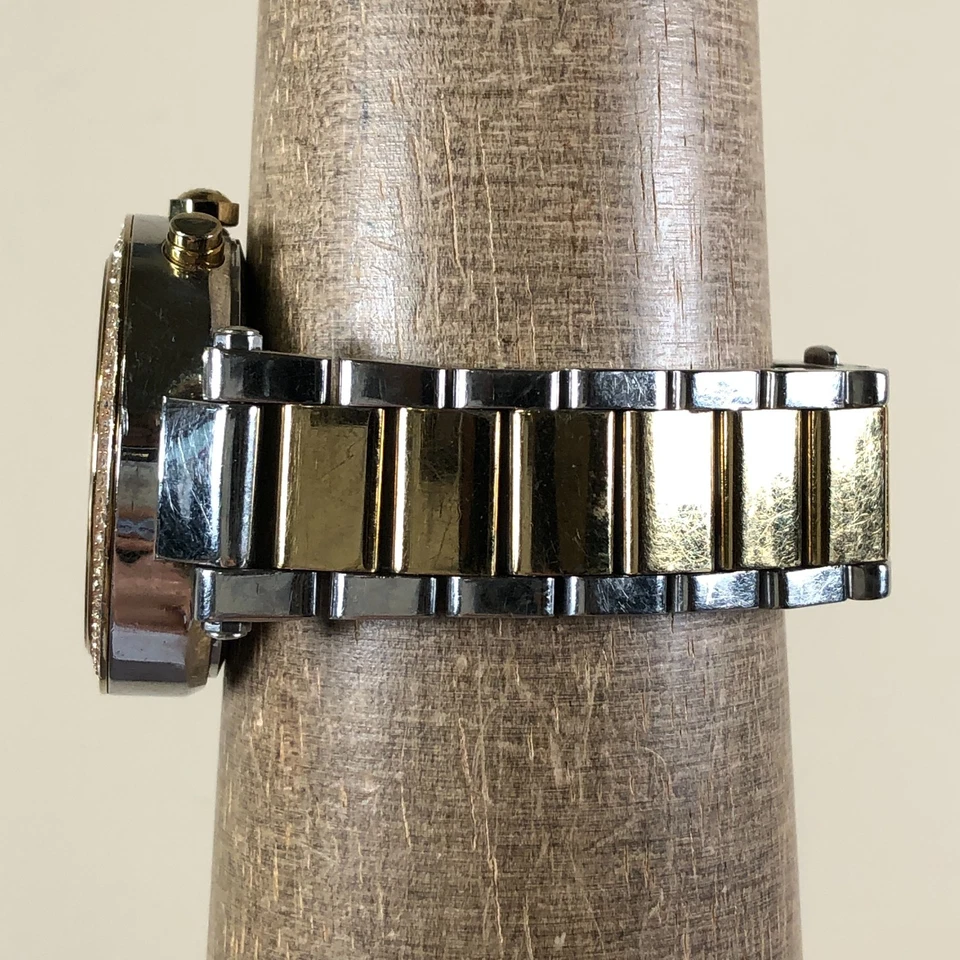 Reloj de cuarzo Mickael Kors Parker MK-5626 cronógrafo pavé dos tonos 6 1/2" Foto 3 de 4