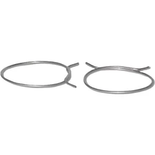 Dundas Jafine 4 In. Aluminum Duct Clamp (2-Pack) 2TC4 Dundas Jafine 2TC4