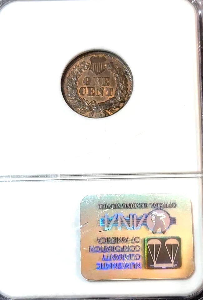 1864 Bronze Indian Cent NGC MS65 BN Beauty Best Price Ebay* CHRC - Image 3 of 4