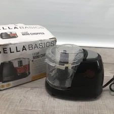 Bella Basics 1.5 Cup Mini Chopper Easy Touch Pulse Control