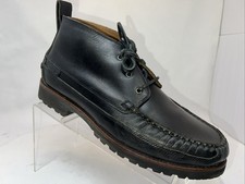 Cole Haan Connery Grand OS Moc Toe Lace-up Black Chukka Ankle Boot Sz 10.5 US