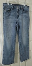 Sonoma Relaxed Straight Medium Wash Blue Denim Men's Jeans 5-Pocket Design