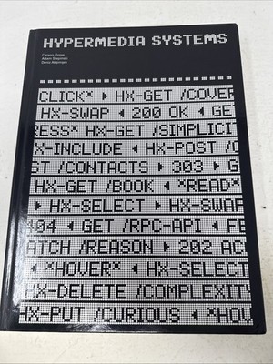 Hypermedia Systems : Hardcover, Like New