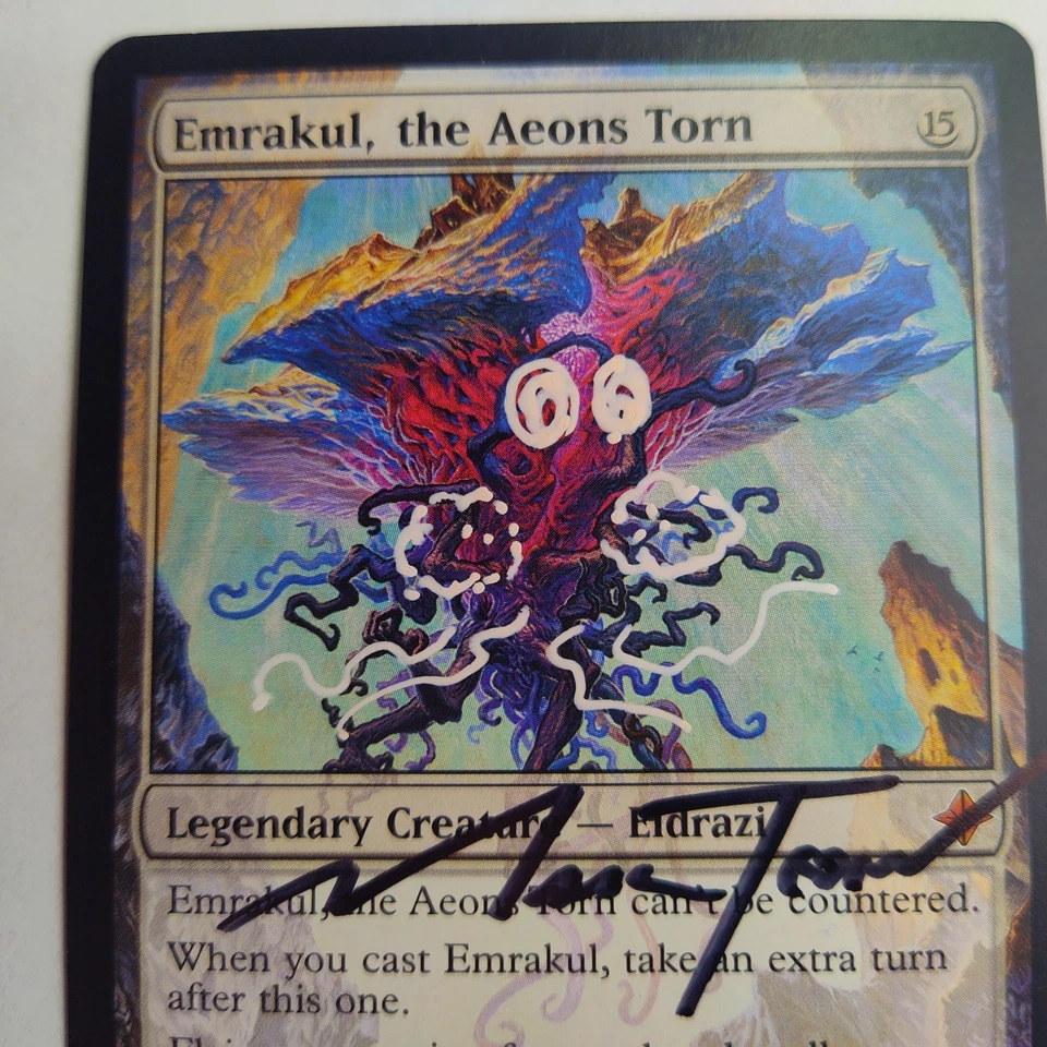 MTG Emrakul, the Aeons Torn Rise of the Eldrazi - Altered by Artist Mark Tedin - Image 3 of 4