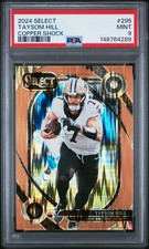 Taysom Hill 2024 Select #295 Copper Shock /299 PSA 9 Saints