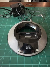 JBL On Stage II Portable Docking Speaker For Apple iPod w/Power Supply - TESTED