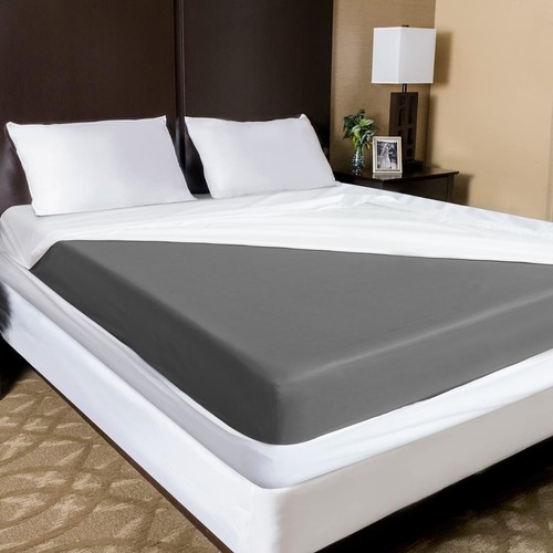 Zippered Mattress Encasement Waterproof Bed Bug Protector Encasement Cover Pad - Picture 3 of 7