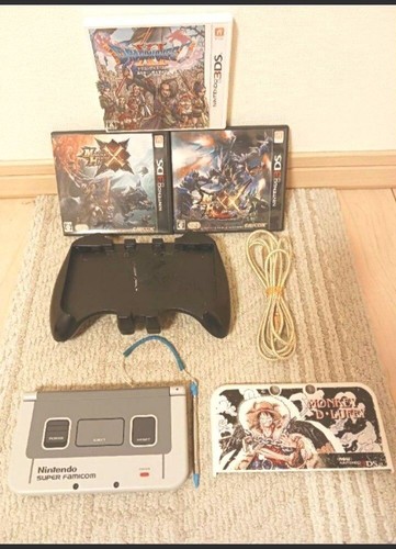 Used Nintendo 3DS LL Super Famicom Edition Console Japan - Picture 2 of 17