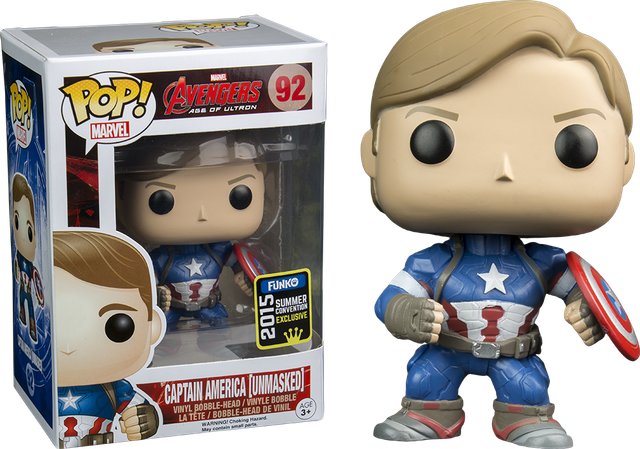 captain america pop vinyl