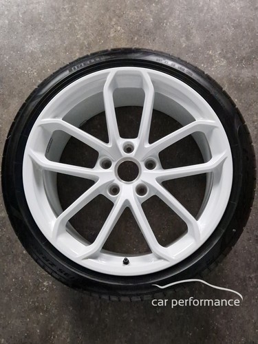 Porsche 982 718 Felgen Spyder Rad 20 Zoll GT4 Cayman Boxster, Sommer White - Bild 4 von 12