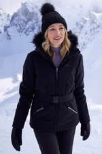 Mountain Warehouse Swiss Women's Recco Ski Jacket Ladies Padded Snow Proof Coat