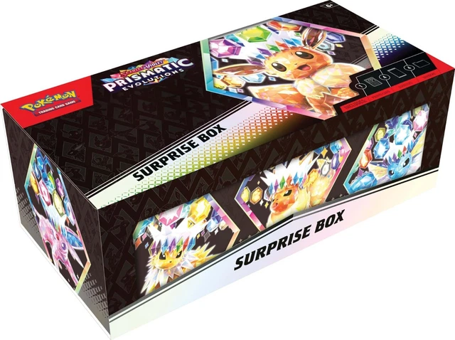 Pokemon PRISMATIC EVOLUTION SURPRISE BOX factory sealed  ELAZ