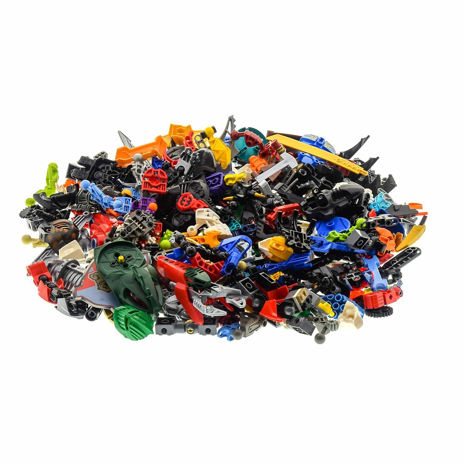 1 kg Lego Bionicle Kingdom Mixed Size Building Shape Color assorted