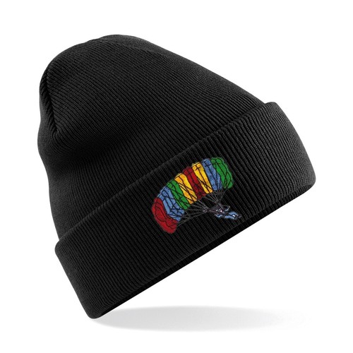 Paragliding Embroidered Beanie - Perfect for Adventurers & Outdoor Enthusiast - 第 2/5 張圖片