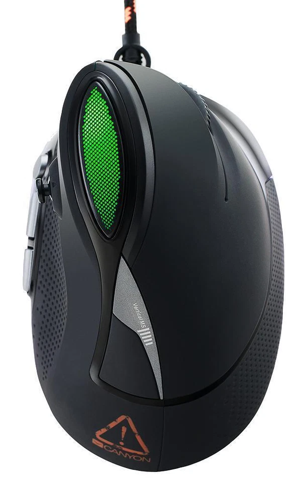 Emisat Vertical 7 Button Optical Gaming Mouse, Black - CND-SGM14RGB - Image 4 of 4