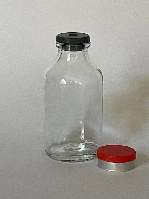 (50) 30mL Clear Glass Vial - Image 2 of 4
