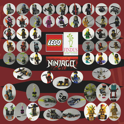 Lego  Ninjago  Legacy - Lloyd -Kai - Zane - Jay - Figuren und Teile zur Auswahl