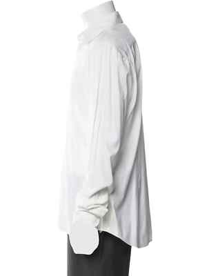 Prada MILANO White Button Down Long sleeve shirt 39-15 1/2 MI