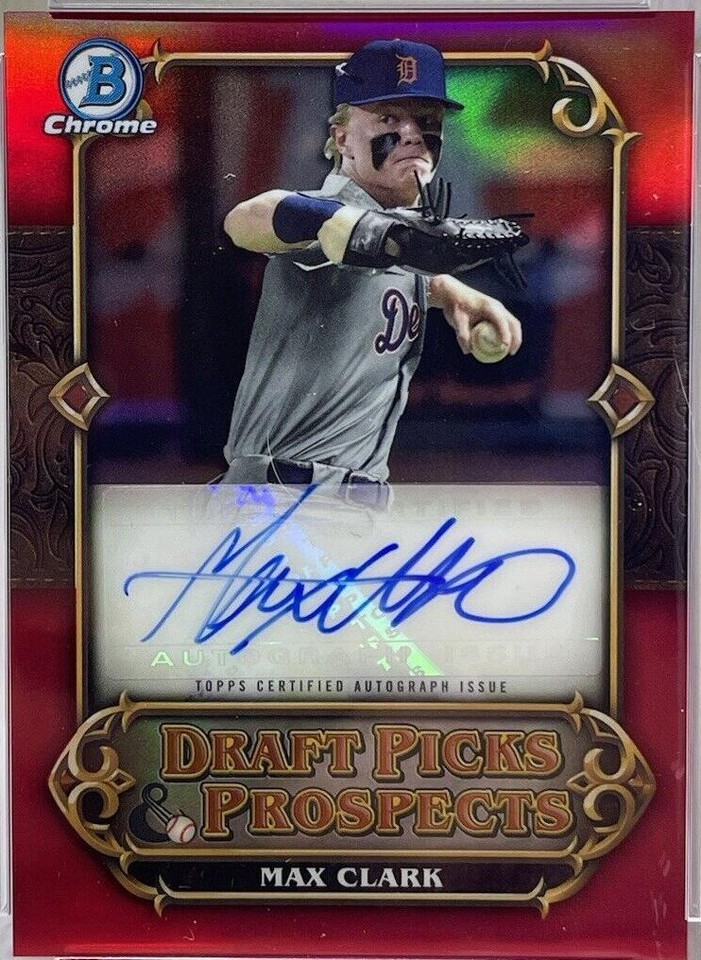 2023 Bowman Draft - Max Clark #DPPA-MC - 1 of 1