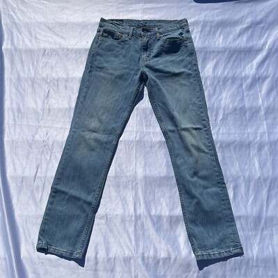 Levi's 511 Men's Jeans Denim Pants Light Wash Slim Fit Classic American 32''x32''