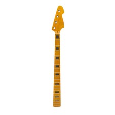 Gloss Maple Bass Guitar Neck 21 Fret 34 Inch Maple Fretboard for Building Guitar