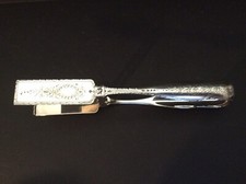 William Gale Sterling Silver Victorian Asparagus Tongs