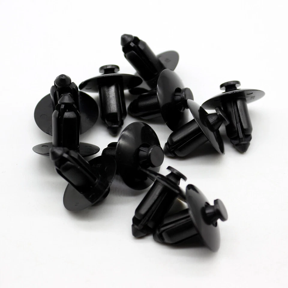 Clips de capucha retenedores tipo empuje guardabarros 10 un. para Suzuki GSXR 09409-07333-000 Foto 2 de 2