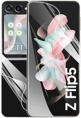 DISPLAYSCHUTZFOLIE für Samsung Galaxy Z Flip 5 5G Hydrogel Cover - Klar TPU FOLIE