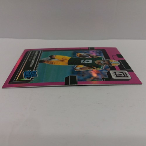 Christian Watson 2022 Donruss Optic Pink Prizm Rated Rookie #219 - Picture 8 of 13