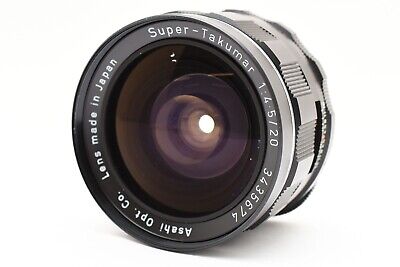 Asahi Pentax Super Takumar 20mm f4.5 Wide Angle Lens [Exc Asahi Pentax Super Takumar 20mm f4.5 Wide Angle Lens [Exc