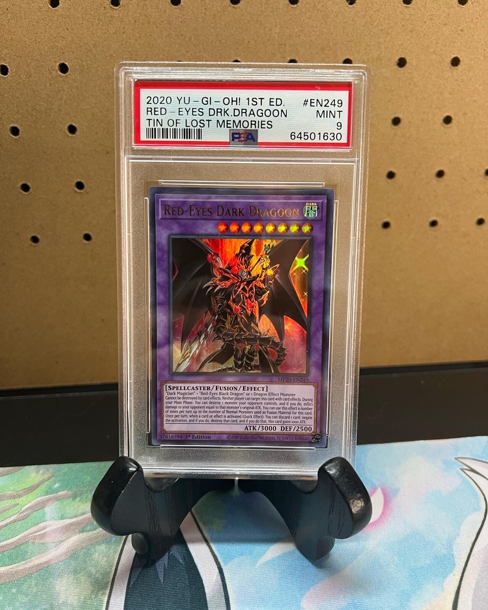 Yu-Gi-Oh! Red Eyes Dark Dragoon 1st Edition MP20-EN249 PSA 9 | eBay