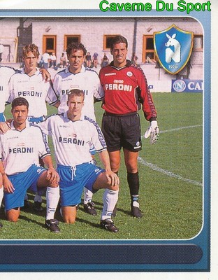 253 TEAM TEAM 1/2 ITALIEN SSC NEAPEL FIGUREN STICKER FUSSBALL MERLIN 2000-2001