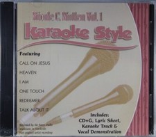 Nicole C. Mullen Volume 1 Christian Karaoke Style NEW CD G Daywind 6 Songs