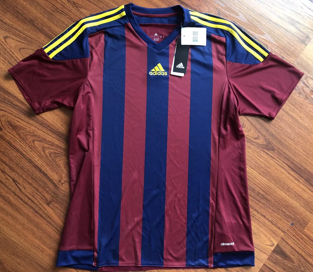 Adidas striped best sale 15