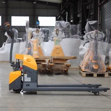 APOLLOLIFT Electric Pallet Jack Truck-3300lb Full Powered 48"X27" Fork 7.3" Lift