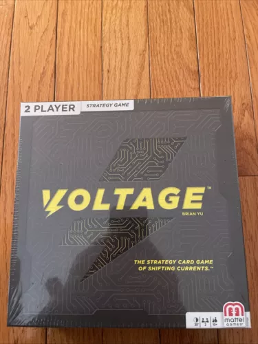 New Mattel VOLTAGE 2 Player Game - The Strategy Card Game of Shifting Currents